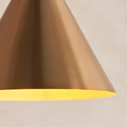 Cape Antique Brass Pendant Ceiling Light