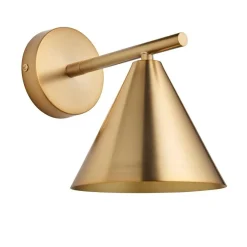 Cape Antique Brass Task Wall Light
