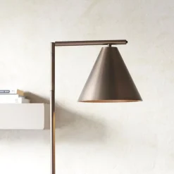 Cape Antique Bronze Task Floor Lamp
