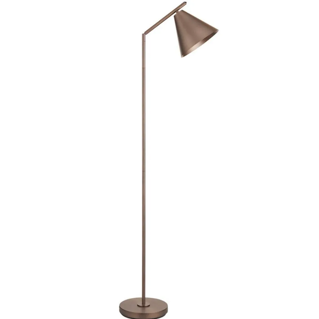 Cape Antique Bronze Task Floor Lamp