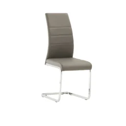 Capri 4-Seater Round Grey Dining Set