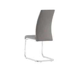Capri 4-Seater Round Grey Dining Set