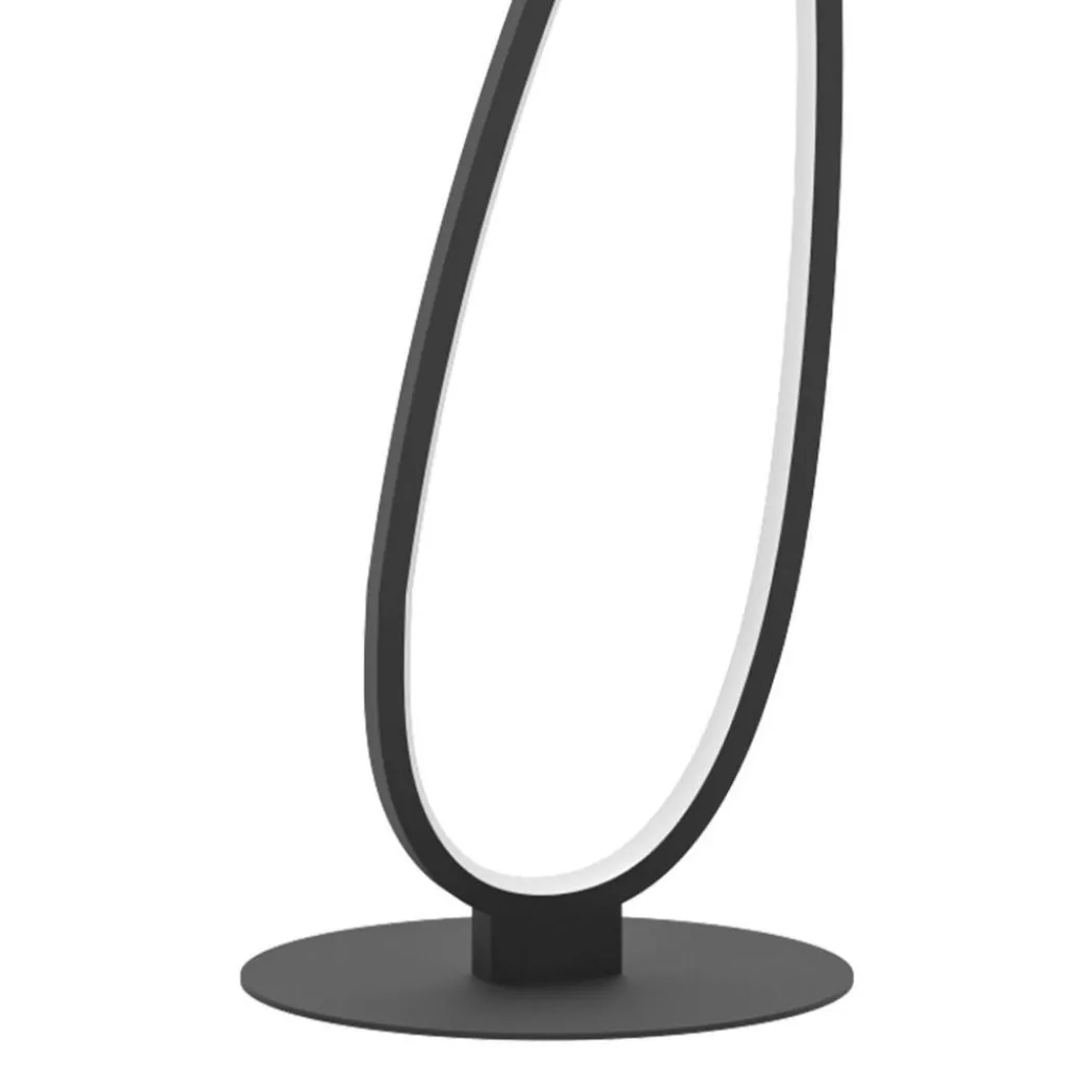 Cardoncito Black LED Floor Lamp