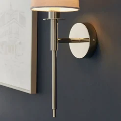 Carlota Nickel and White Wall Bracket