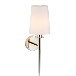 Carlota Nickel and White Wall Bracket