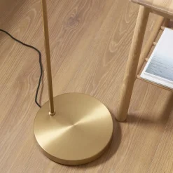 Carlson Brass Arc Floor Lamp