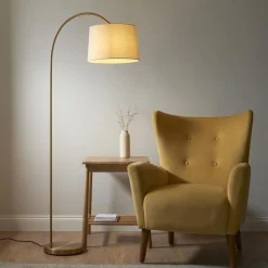 Carlson Brass Arc Floor Lamp