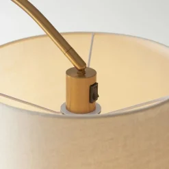 Carlson Brass Arc Floor Lamp