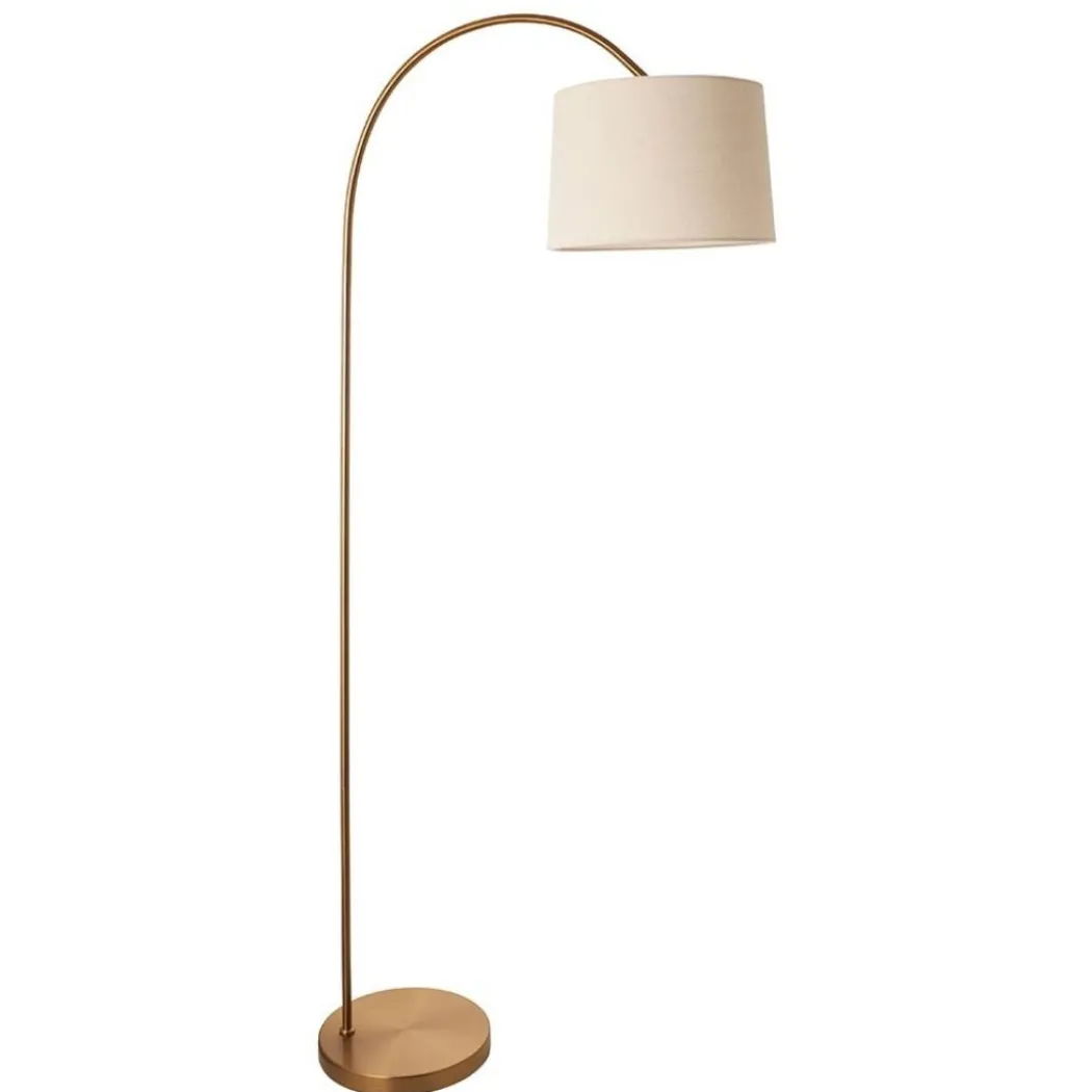 Carlson Brass Arc Floor Lamp