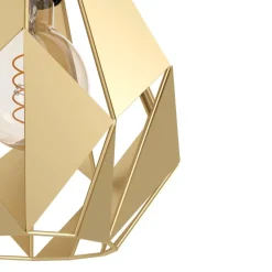 Carlton 3-Light Gold Ceiling Pendant
