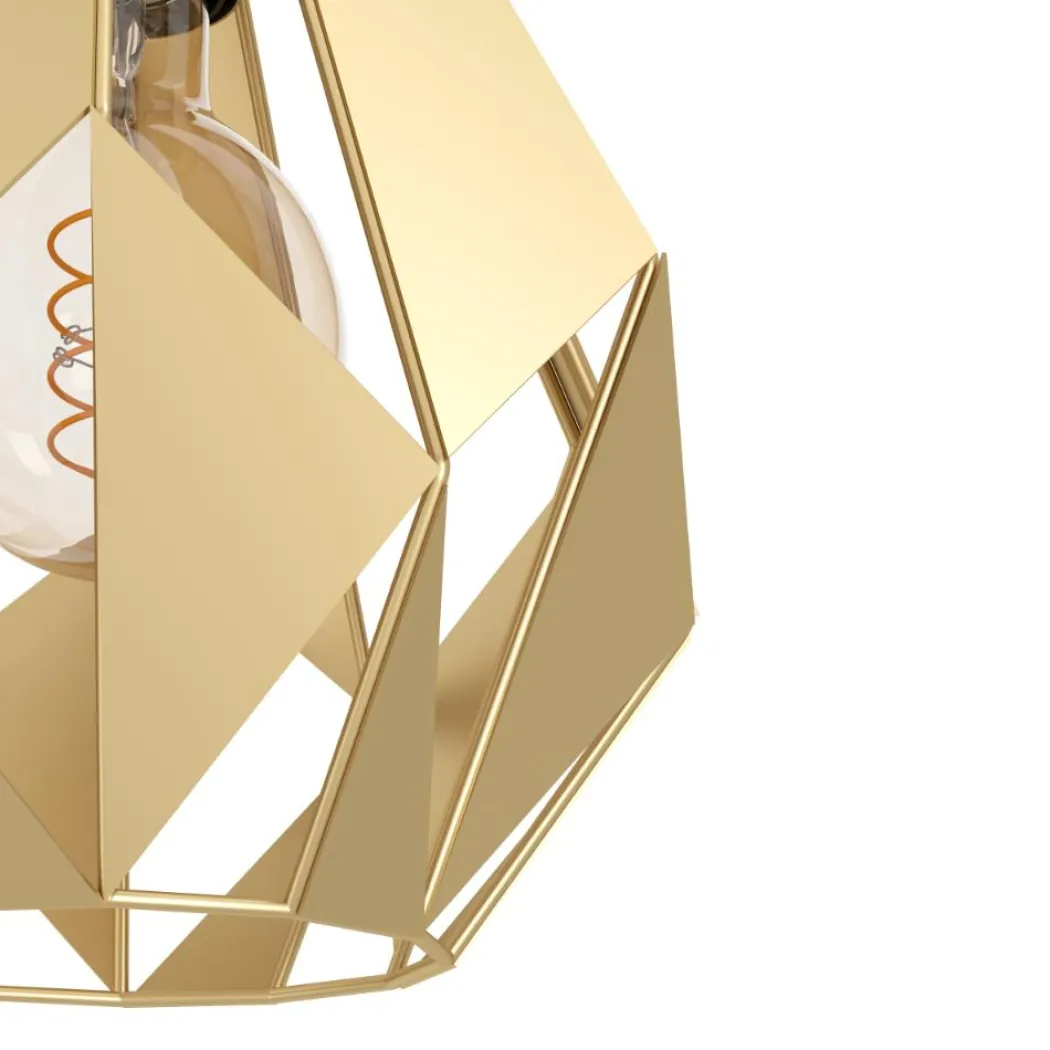 Carlton 3-Light Gold Ceiling Pendant
