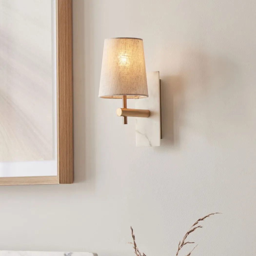 Castello Vintage Brass Wall Light