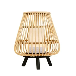 Catalina Bamboo LED Lantern
