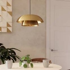 Cenciara Gold Pendant Ceiling Light