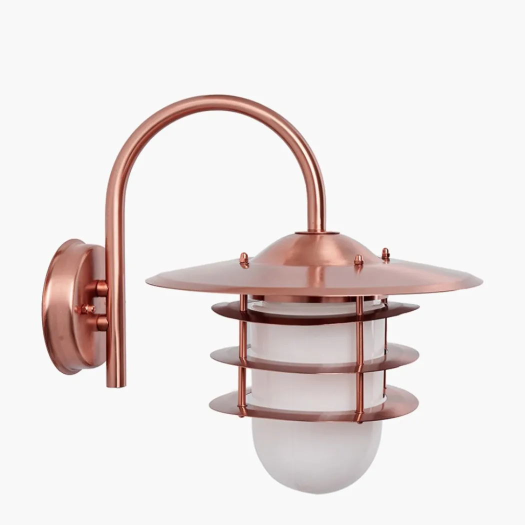 Centauri IP44 Outdoor Wall Light Copper