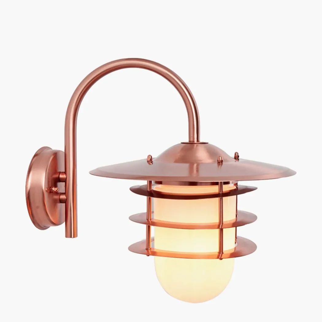 Centauri IP44 Outdoor Wall Light Copper