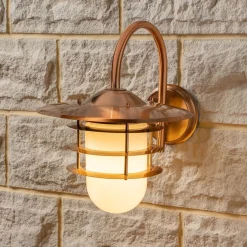 Centauri IP44 Outdoor Wall Light Copper