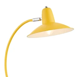 Charlie Curve Yellow Desk Table Lamp