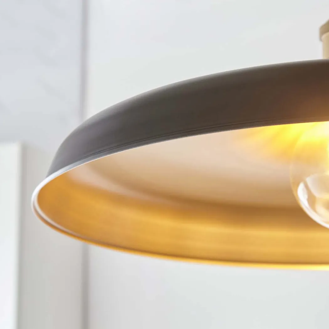 Charlie Matt Black Pendant Ceiling Light