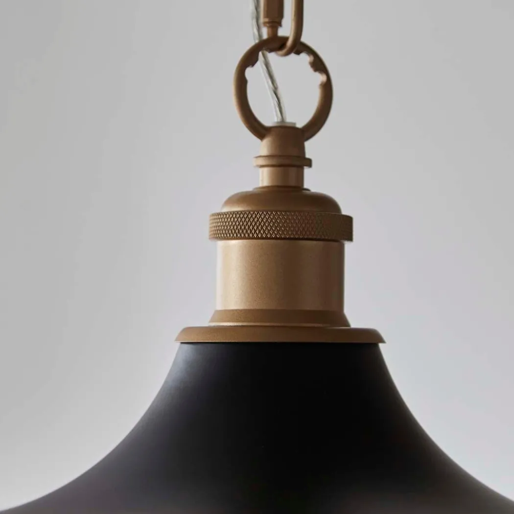 Charlie Matt Black Pendant Ceiling Light