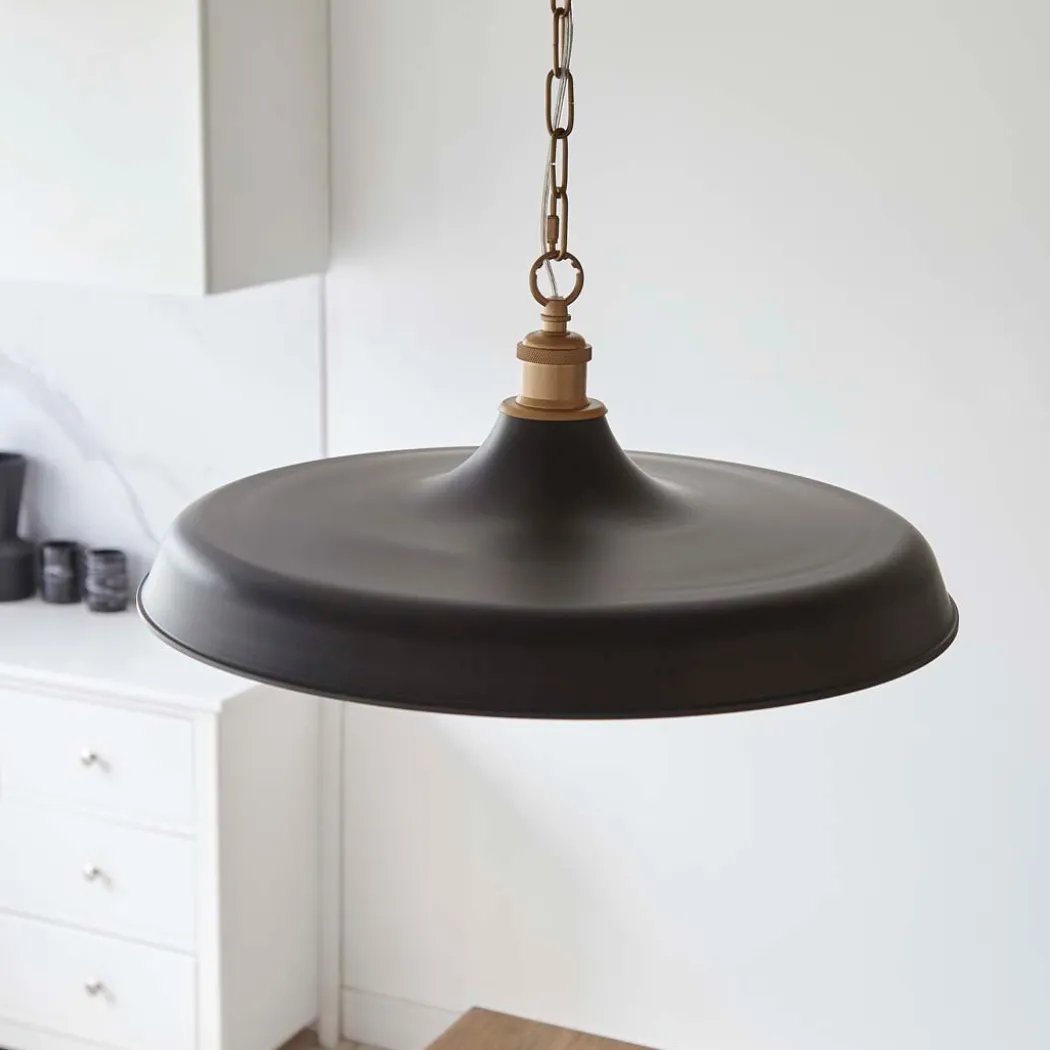 Charlie Matt Black Pendant Ceiling Light