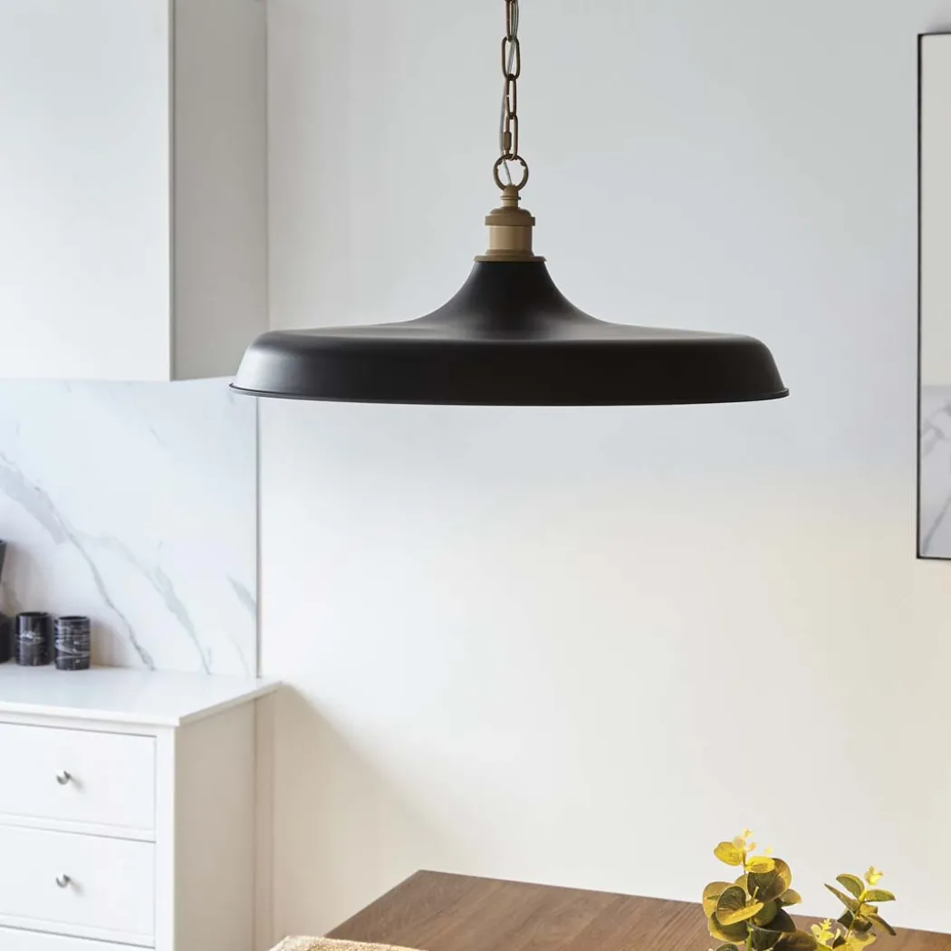 Charlie Matt Black Pendant Ceiling Light