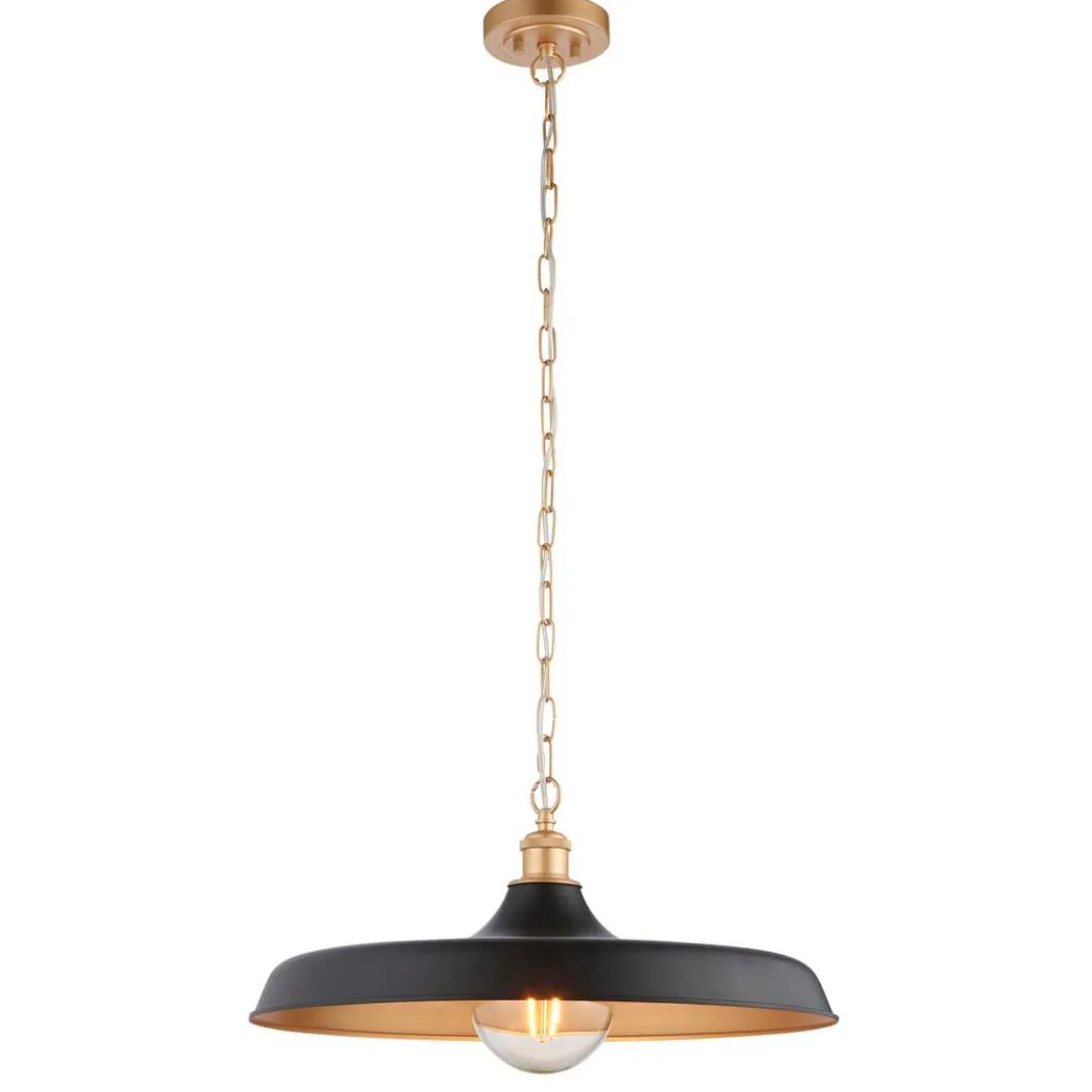 Charlie Matt Black Pendant Ceiling Light