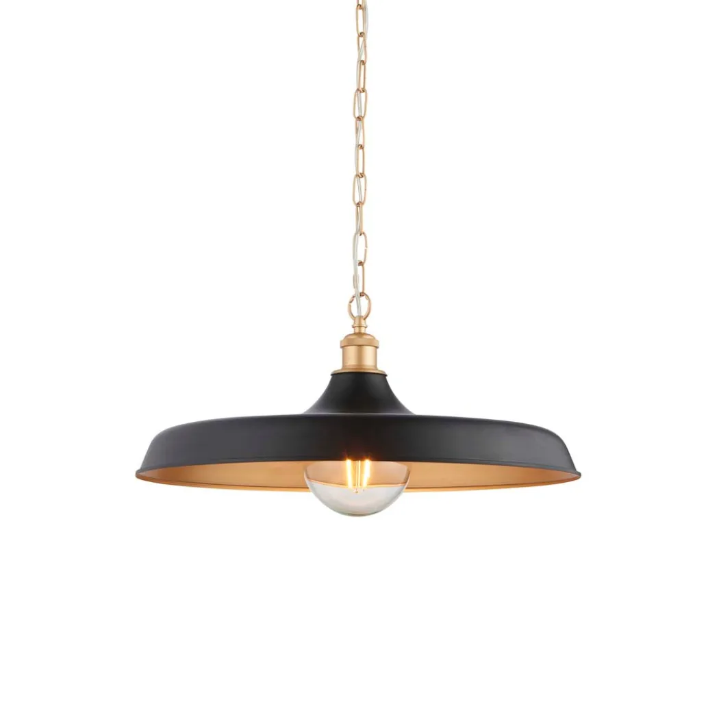 Charlie Matt Black Pendant Ceiling Light