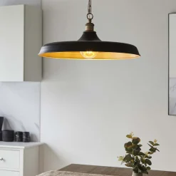 Charlie Matt Black Pendant Ceiling Light