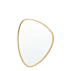Chattenden Small Blob Gold Mirror