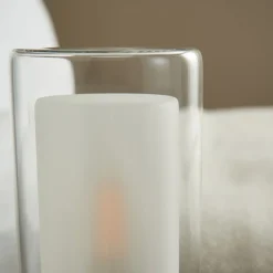 Chepstow Silver & Glass Touch Table Lamp