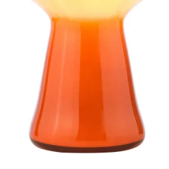 Chrissy Orange Glass Table Lamp