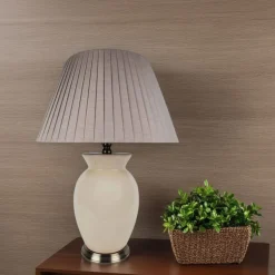 Christina 56cm Table Lamp Cream