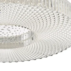 Cimona Large Acrylic LED Flush Ceiling Light