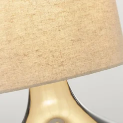 Cissy Dark Smokey Glass Table Lamp