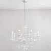Clarence 8 Light Clear & Chrome Chandelier Ceiling Light