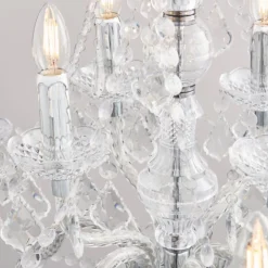 Clarence 12 Light Crystal Chandelier