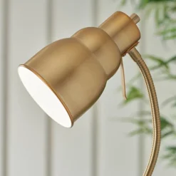 Classic Brass Task Floor Lamp