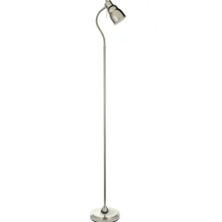Classic Polished Nickel Task Floor Lamp