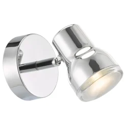 Clint Bathroom Wall Spotlight Polished Chrome IP44