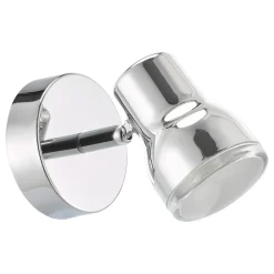 Clint Bathroom Wall Spotlight Polished Chrome IP44