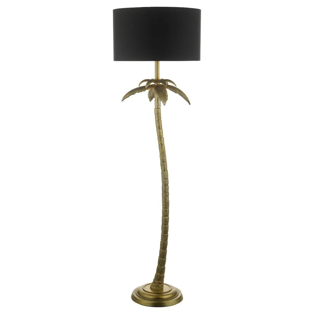 Coco Floor Lamp Antique Gold