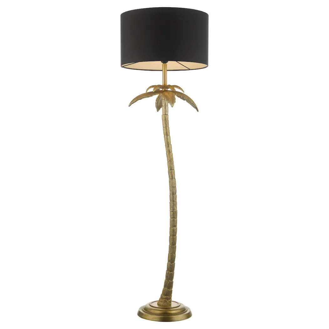Coco Floor Lamp Antique Gold
