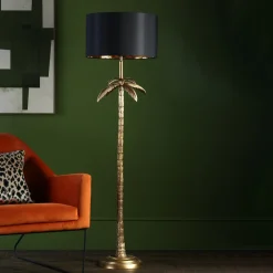 Coco Floor Lamp Antique Gold