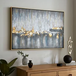 Colour Wash Hand-Painted Canvas