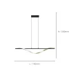 Conaprato Black LED Ceiling Pendant
