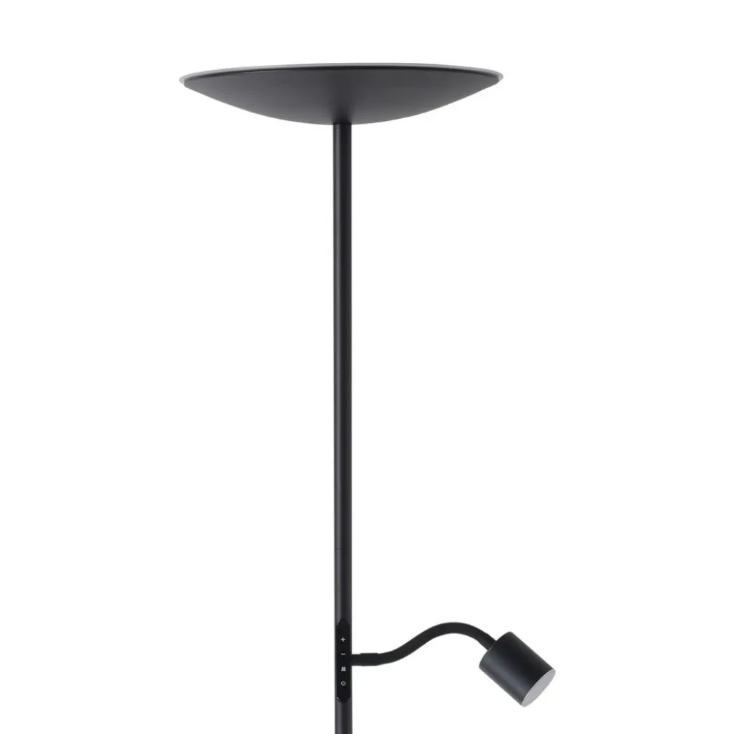 Conivarino 2 Light Black LED Floor Lamp
