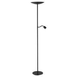 Conivarino 2 Light Black LED Floor Lamp