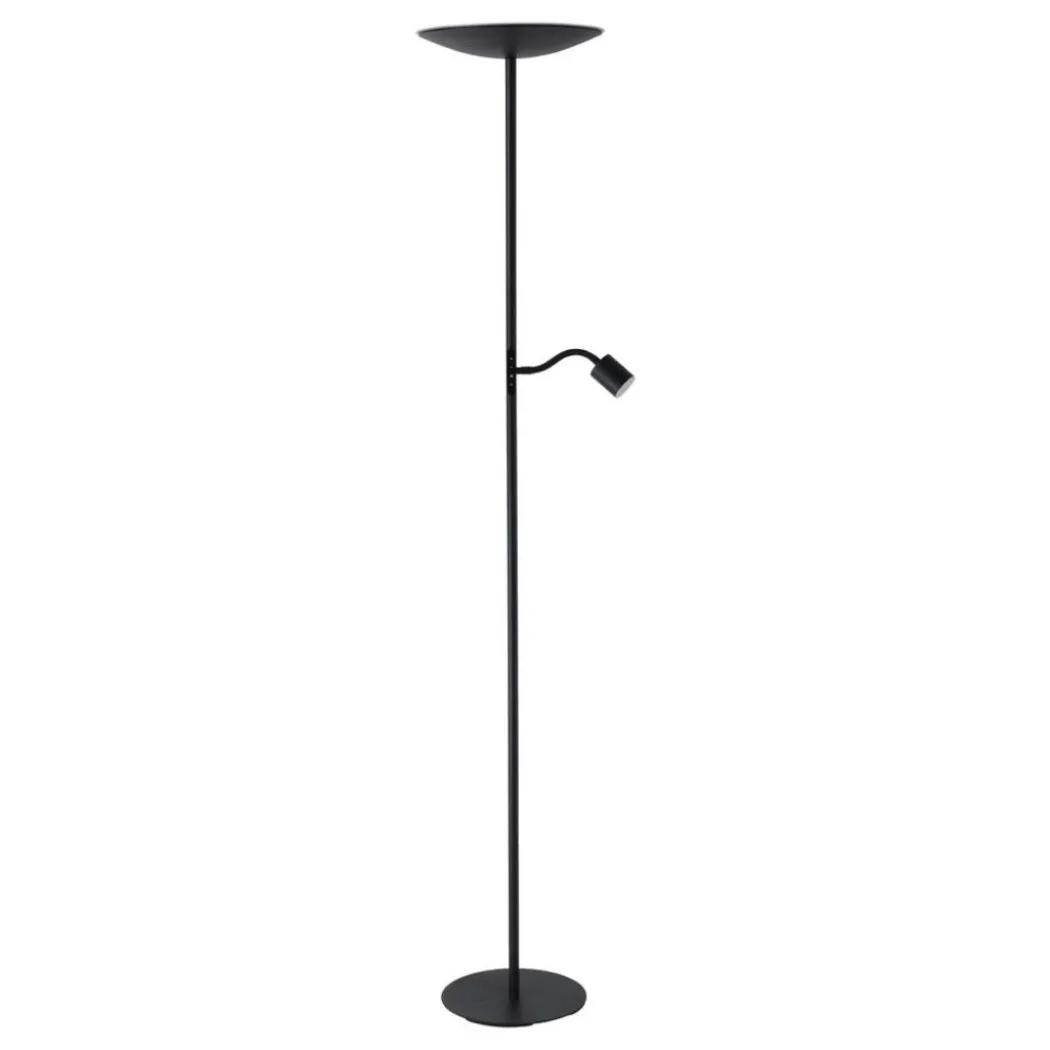 Conivarino 2 Light Black LED Floor Lamp