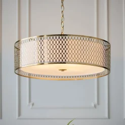Cordero 3 Light Gold Pendant Ceiling Light